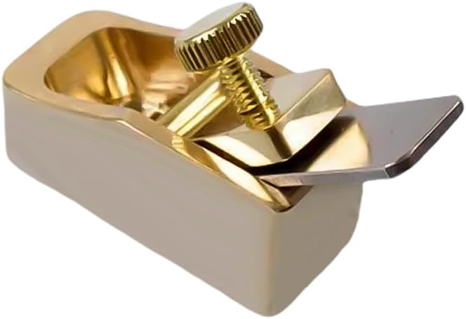 YoungMonic 4/4-1/4 Violin Making tools flat bottom Brass Planes Thumb Planer Hand luthier Woodworking Tool - Image 2